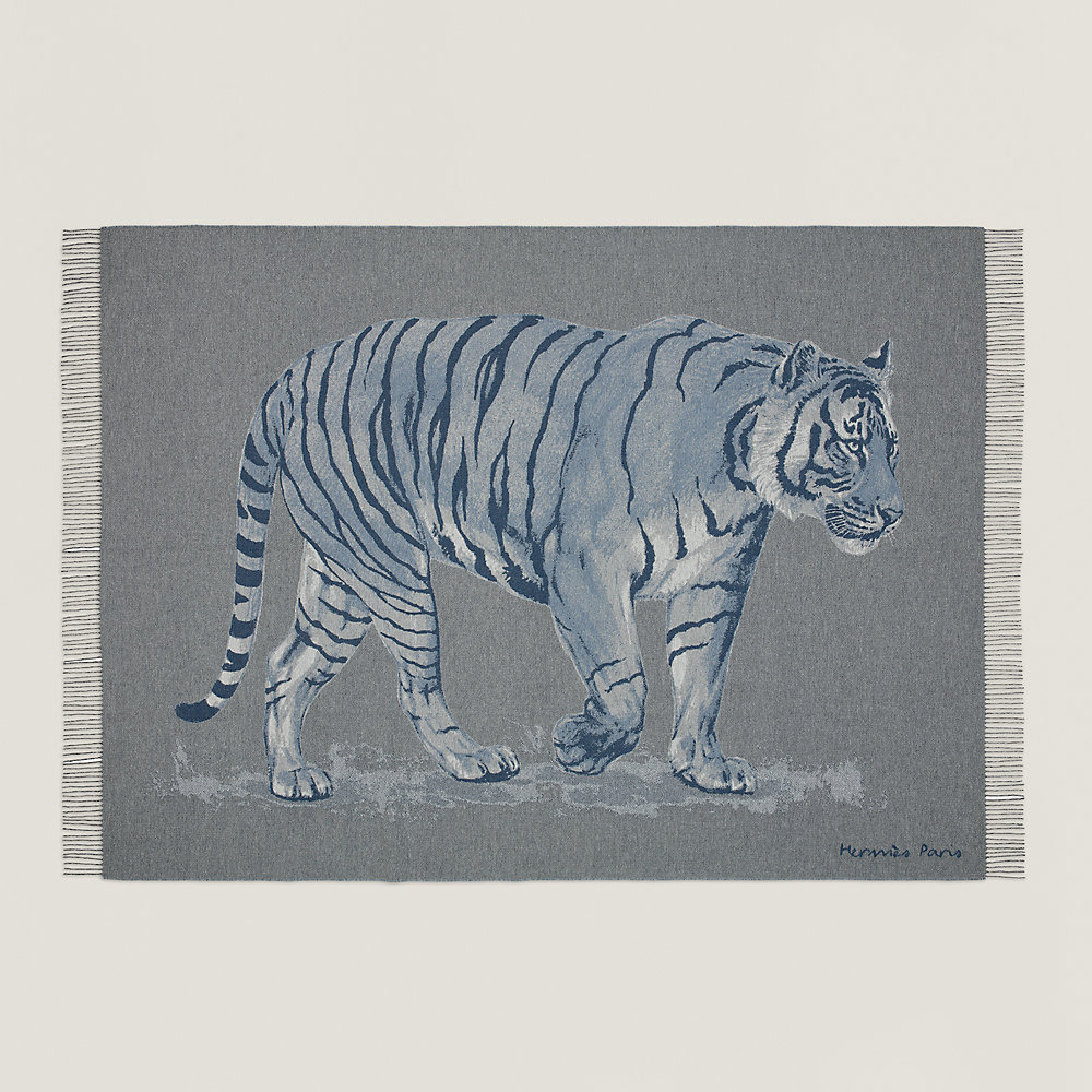 La Marche du Tigre blanket | Hermès USA